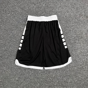 Shorts de basketball en maille respirante pour garçons, style Jalen Brunson, couleurs de l'équipe de Spokane, coupe ample, cordon de serrage, polyester, pour sports d'été - Product Image 3