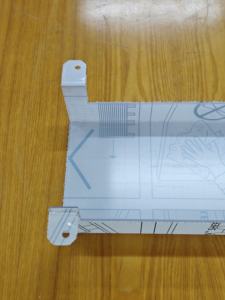 Plaque d'acier sur mesure avec revêtement en poudre argentée, dessins STEP, fabriquée au Vietnam pour l'assemblage modulaire de renforts mécaniques - Product Image 4