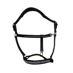 Cuero Premium de alta calidad, con adornos de cristal ostentosos, caballo de lujo, cuello Halter - Product Image 1