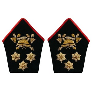 Insignias y Parches Bordados a Mano con Hilo de Bullion, OEM, Personalizados, de Alta Calidad, Proveedor de Tamaños Personalizados, Cobre para Blazer - Product Image 1
