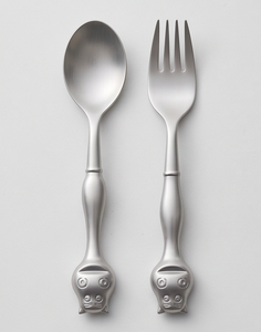 Unique Owl Face Handle Design Cutlery Sets For <b>Kids</b> Dining <b>Parties</b> Home Kitchen And Fun Gift Tableware Use - Product Image 1