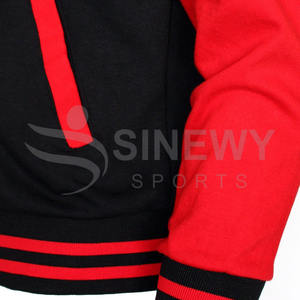 Chaqueta Letterman de alta calidad para hombre, manga larga, con tu logo, chaqueta universitaria de béisbol para hombre - Product Image 6