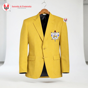 Chaqueta Blazer Estilizada con el Logo de Sigma Gamma Rho |   Blazer Elegante y Ligero para Mujer, Corte Entallado, Ecológico, de la Hermandad SGRho - Product Image 5