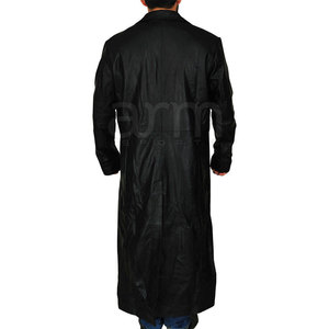 Abrigo de Cuero Casual para Hombre, Nuevo Diseño de Invierno, Venta Caliente, Servicio OEM de Alta Calidad, Precio Bajo - Product Image 2