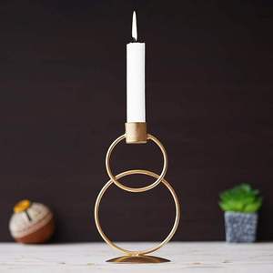 Luxury High Demand Heat Resistant Metal <b>Candle</b> Holder Unique <b>Candle</b> Jar for Wedding Party Easter and Festive Home Decoration - Product Image 1