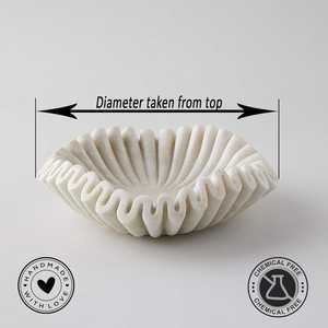 Cuenco de piedra ónix pulido, vajilla artesanal, cuenco de ensalada de piedra, cuenco central de ónix translúcido - Product Image 4