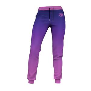 Pantalones Deportivos para Hombre, Color Azul Claro, Cintura Elástica con Cordón Ajustable, Logotipo en la Pierna Derecha, Joggers Casuales, Tela de Poliéster de Peso Medio - Product Image 3