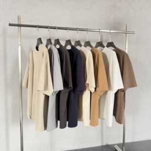 Nouveau style, haute qualité, 350 grammes, col rond, broderie, polyester/coton vierge, écologique, personnalisable, devant lourd, luxe - Product Image 4