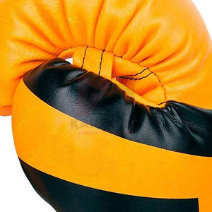Guantes de Boxeo Personalizados OEM con Impresión de Logotipo, Guantes de Entrenamiento de Piel Sintética Resistente para Artes Marciales y Fitness - Product Image 4