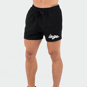 Shorts micro pour hommes OEM, durables, taille élastique avec cordon de serrage, avec poches, séchage rapide, vêtements de sport actifs, shorts chauds - Product Image 1