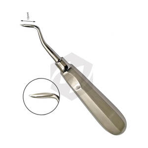 เครื่องมือถอนฟันคุณภาพสูง แบบยกโคนรากฟัน ผลิตจากเหล็กกล้าไร้สนิมเยอรมัน สำหรับคนถนัดซ้าย - Product Image 4