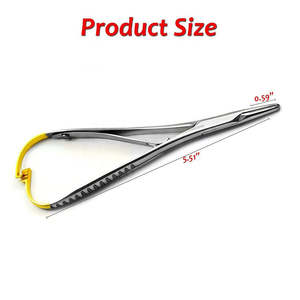 Pinza Quirúrgica de Acero Mathieu para Suturas y Hemostasia, con Bloqueo, Aprobada por CE, Instrumentos Quirúrgicos de Alta Calidad - Product Image 6