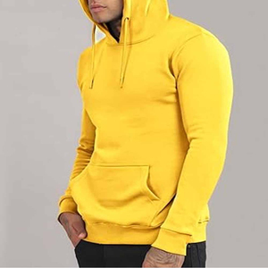 Men's <b>Lightweight</b> <b>Hoodie</b> with Pocket 100% Cotton Fleece Regular Fit Custom Logo Quick Dry & Breathable Winter Casual - Product Image 3