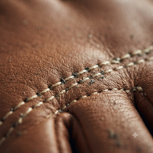 Guantes de Trabajo de Cuero de Grano Completo, Duraderos, Resistentes a la Abrasión, Antideslizantes, con Puño Elástico en la Muñeca, de Uso General, Antiestáticos - Product Image 4