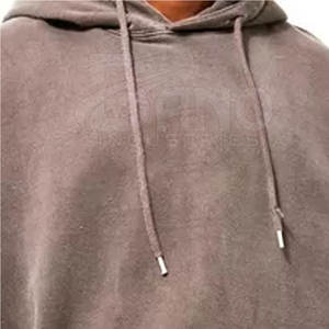 Sudaderas Casuales Estilo Streetwear con Lavado Ácido, 100% Algodón, Forro Polar Ecológico, Secado Rápido, Transpirables, con Bolsillos, Logotipo Personalizado, Suaves y Cálidas - Product Image 4