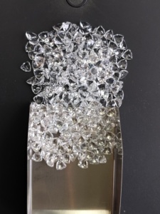 Topaze blanche naturelle 5 mm, taille triligne, qualité supérieure, pierre précieuse en vrac pour la création de bijoux - Product Image 4