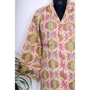 เดรสยาวปานกลางลายดอกไม้พิมพ์ลายดิจิทัล แขนสไตล์เกาหลี คอวี ระบายอากาศได้ดี เป็นมิตรต่อสิ่งแวดล้อม เหมาะสำหรับใส่ลำลองในฤดูร้อนและงานปาร์ตี้สำหรับผู้หญิง - Product Image 4