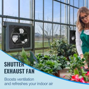 Ventilatore da Soffitta a Parete da 3 Metri con Motore EC da 820 CFM, Controllo a 10 Velocità e Regolatore di Temperatura/Umidità - Product Image 2