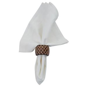 Anneau de serviette en bois fait main en forme de cœur, décoration de table rustique pour mariages, fêtes, dîners à domicile et événements spéciaux - Product Image 2