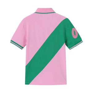 เสื้อโปโล AKA สีชมพูเขียว พรีเมียม 08 รุ่นยูนิเซ็กส์ แขนสั้น คอปก ปักลายตราสัญลักษณ์ แฟชั่นเสื้อผ้าสไตล์กรีก - Product Image 4