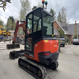 รถขุดขนาดเล็ก Kubota KX030-4 มือสอง ขนาด 3 ตัน ยกสูงได้ พร้อมห้องโดยสารแบบปิด เครื่องยนต์คุณภาพสูง ได้รับการรับรองมาตรฐาน CE เครื่องยนต์ Kubota - Product Image 1
