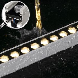 Lámpara LED de Pared de 24W, 600mm, Alta Luminosidad, Iluminación Arquitectónica Lineal, IP65 Impermeable, CRI90, AC85-265V, para Fachadas Exteriores - Product Image 5