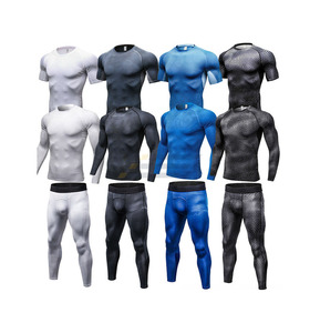 Rashguard MMA respirant à manches longues en Spandex/Polyester, plusieurs couleurs, qualité supérieure, fabriqué au Pakistan, avec logo personnalisé pour hommes - Product Image 1