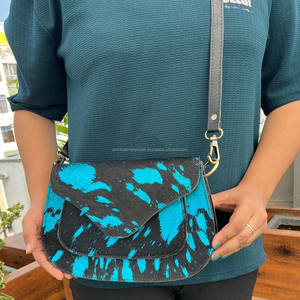 Nuevo bolso de diseñador, bolso de cuero de piel metálica, bolso de cuero de piel de vaca bohemio gitano, bolso de estilo occidental hecho a mano Vintage - Product Image 3