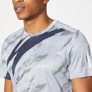 Camiseta Deportiva de Secado Rápido para Entrenamiento Formal, Sublimada, Ecológica, de Alto Rendimiento, con Diseño Personalizado y Cuello en V, Venta al Por Mayor - Product Image 5