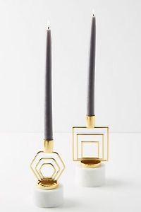 Porte-bougie minimaliste en métal de forme simple pour une décoration élégante de la maison et la mise en valeur de la table - Product Image 5
