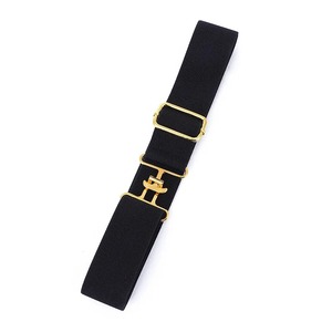 Wide Elastic Waist <b>Corset</b> Belt Women Horse Bit Belt Adjustable Equestrian Elastic Belt With Surcingle Buckle - Product Image 4