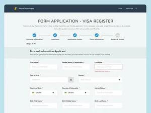 Développement de site Web de conseil en immigration RoyalCraft avec génération de prospects, téléchargement de documents, suivi des applications et adaptabilité mobile - Product Image 6