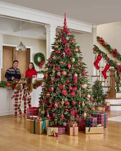 Adorno Navideño de Estrella de Cristal y Metal Dorado, Decoración Colgante de Estrella con Marco Metálico, Colgante de Lujo para Árbol de Navidad, Decoración Festiva para el Hogar - Product Image 2