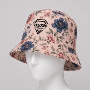 Sombrero de Pescador con Estampado Floral Personalizado, Unisex, Moda de Verano, Gorra de Playa, Venta al Por Mayor, OEM, Alta Calidad, Tela de Algodón Resistente, Estilo Deportivo - Product Image 3