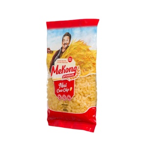 Premium Yellow Rice Macaroni Short <b>Pasta</b> 400g Gluten Free Healthy Food Vietnam Manufacturer OEM Supplier - Product Image 5
