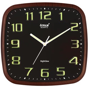 Indian Supplier Night Glow <b>Clock</b> <b>Silent</b> Non Ticking Design Perfect For Bedroom Living Room And Office Available In Bulk Quantity - Product Image 2