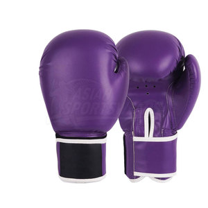 Gants de boxe professionnels en cuir avec rembourrage en mousse haute densité, doigts entièrement protégés, sangle de poignet réglable pour Muay Thai et Kickboxing - Product Image 3