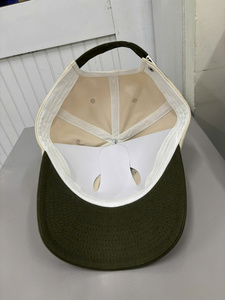 Casquette de baseball pour adulte en coton bicolore non structurée à 6 panneaux, avec logo personnalisé, fabriquée en grande usine au Vietnam, idéale pour les voyages et les activités de plein air - Product Image 5