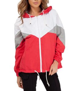 2026 Custom Logo OEM Outdoor Knitted Embroidery Waterproof Windproof Breathable Women Hoodie <b>Jackets</b> <b>Rain</b> <b>Jacket</b> OEM Service - Product Image 4