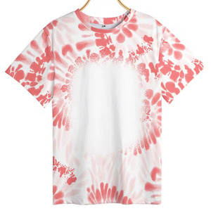 Camiseta Tie Dye 100% Algodón para Hombre, Corte Regular, Tejido Grueso de 220 Gramos, Cuello Redondo, Transpirable - Product Image 6