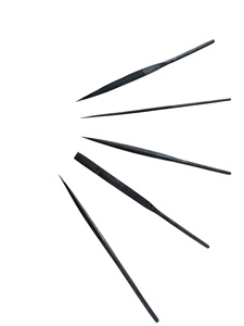 ชุดตะไบเข็มอุตสาหกรรมเกรด DIY แข็งแรง ขนาด 150 มม. 5 ชิ้น ตัดเรียบ ผิวธรรมชาติ สำหรับงานทำเครื่องประดับ งานไม้ งานหิน - Product Image 2