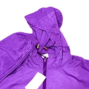 Ensemble de survêtement en nylon 100% uni, de haute qualité, léger et décontracté, pour l'entraînement et le jogging - Product Image 4