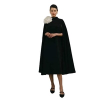 Gaun Wanita Elegan Retro Bermotif Renda Tali Spaghetti Panjang Menyentuh Lantai Bahan Chiffon Stretch Slim Fit Lengan Pendek Romantis untuk Liburan