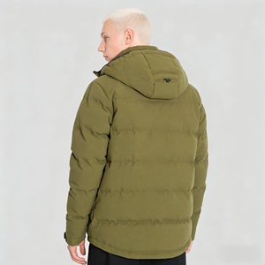 Chaqueta de Invierno Unisex con Capucha y Estampado Completo, Nueva Moda, Chaqueta Acolchada para Exteriores, Logotipo Personalizado, Impermeable, Talla Grande - Product Image 4