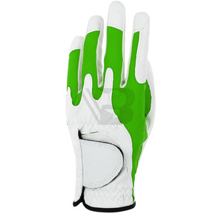 Gants de golf professionnels pour hommes en cuir véritable Cabretta, respirants, avec contrôle de la préhension, fermeture auto-agrippante, pour l'entraînement, haute adhérence - Product Image 5