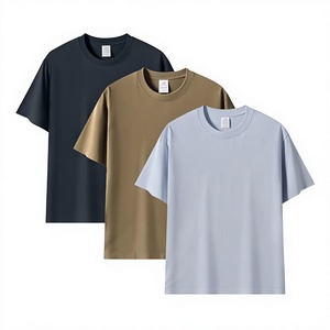 Camiseta Oversize Personalizada de Algodón Peinado 180G para Hombre, Color Liso, Manga Corta, Hombro Recto, Lisa - Product Image 5