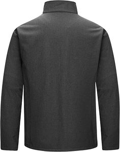Mens softshell jacket lightweight <b>waterproof</b> windproof breathable and <b>warm</b> suitable for hiking camping - Product Image 1