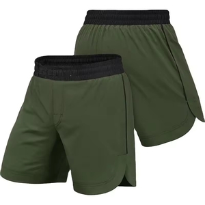 Shorts de combat MMA personnalisables de nouvelle conception pour hommes, 100% polyester, légers, avec des caractéristiques de séchage rapide et respirantes - Product Image 5