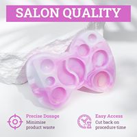 Palette en silicone pour rehaussement de cils et lamination des sourcils, 11 fonctions, avec compartiment pour lotion, réutilisable, vente en gros