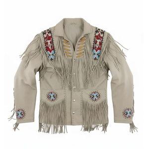 New Design Leather Material Online Selling Men Western Jacket Button Fashion Outfit Men Western Jacket <b>Top</b> - Product Image 1